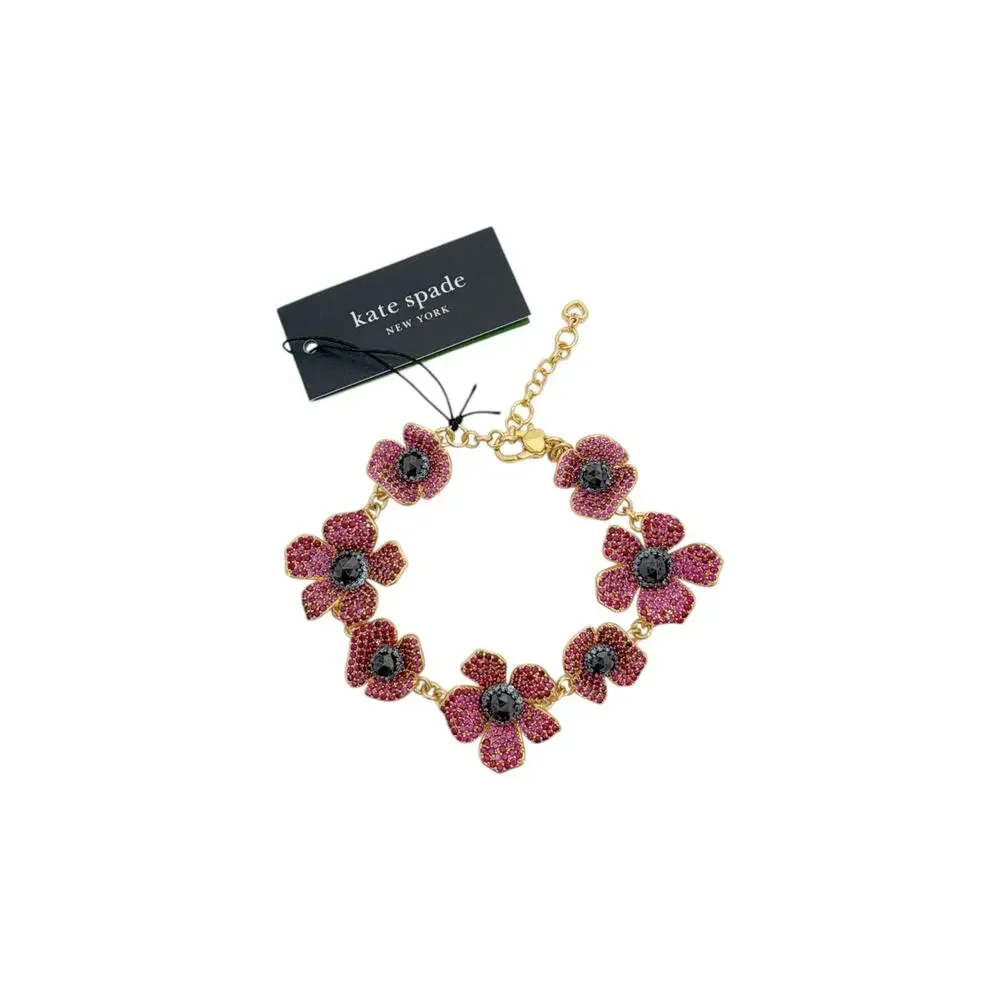 KATE SPADE New York Poppy Power Statement Bracelet